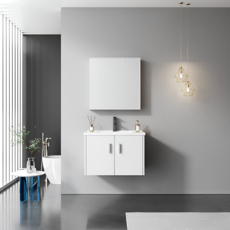 Комплект мебели за баня ZETA, от PVC, 60 и 80 см