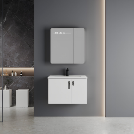 Комплект мебели за баня BETA 2, 60 и 80 см, от PVC