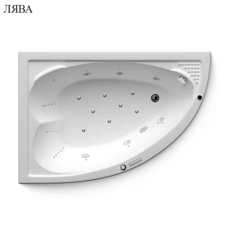 Хидромасажна вана Оникс Koller Innovations 2 Лява 160/110 см.