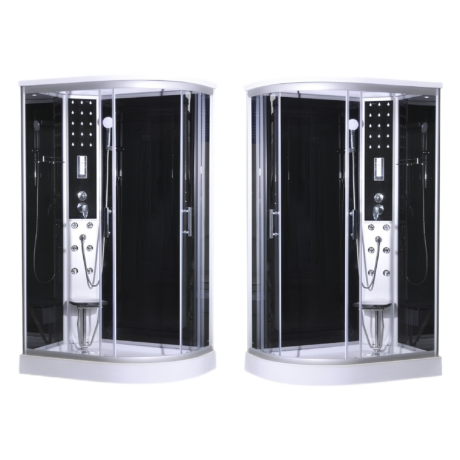 Хидромасажна душ кабина "VARIO", 80x120x215 см