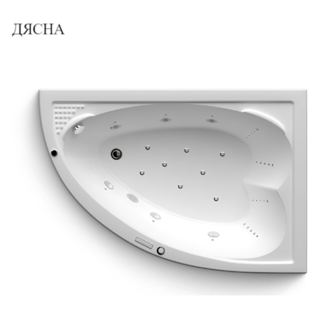 Хидромасажна вана Оникс Koller Innovations 160/110 см