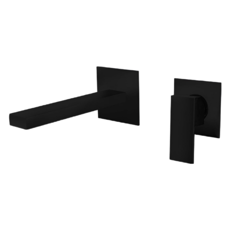 Стенен смесител за вграждане черен мат FV11Q299-2BL DELOS BLACK KARAG