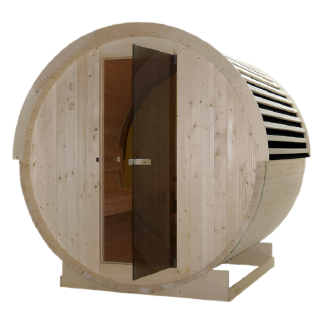 Външна сауна NYBORG L , ( шестместна ) 194,2 x 244,9 x 194,9 см