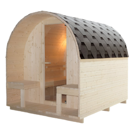 Външна сауна ISLAND XL , ( четириместна ) 189x220x200 см