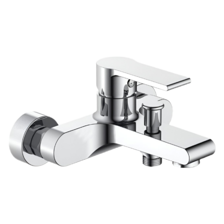 Смесител SANOPOLO , стенен за вана/душ, хром