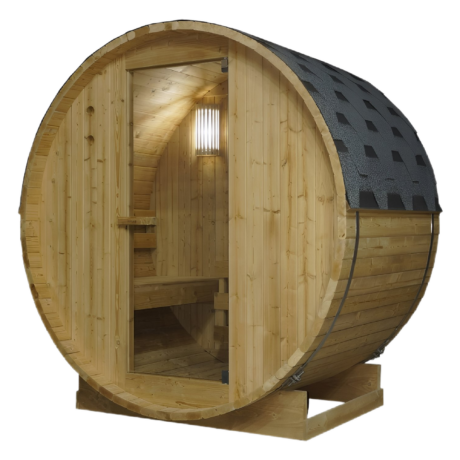 Външна сауна TROMSO M , Рустик дизайн