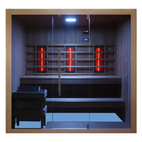 Финландска сауна и инфрачервена кабина KOTKA , многоместна (4-5 души)
