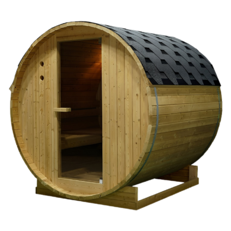 Външна сауна TROMSO L , Рустик дизайн