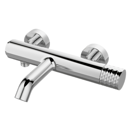 Дизайнерски стенен смесител с чучур JOAN PATTERN 24603-425Α-BP KARAG ХРОМ