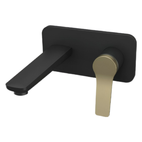 Стенен смесител за вграждане ANDARE ЧЕРНО - БРОНЗЕ  WNW148073PA-B KARAG