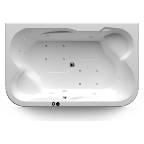 Хидромасажна вана Хавана Комбо Флат 190/120 см