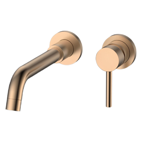 Стенен смесител за вграждане розово злато ARTEMIS ROSE GOLD 911-P-RG KARAG