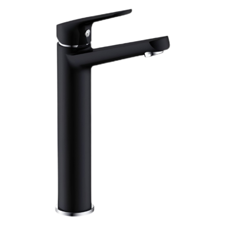 Смесител SANOSOHO за мивка (висок) , черен мат