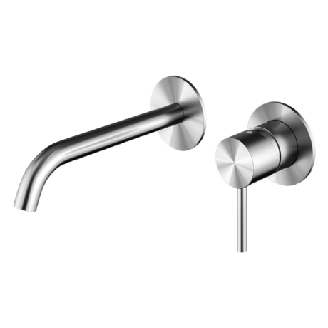 Стенен смесител за вграждане S4058 BRUSHED STEEL ETERNITY 316