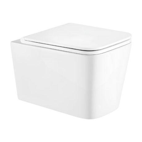 Конзолна тоалетна чиния  TORNADO LT 057E-UQ1-MW KARAG БЯЛ МАТ