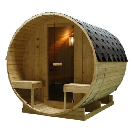 Външна сауна BERGEN Рустик дизайн