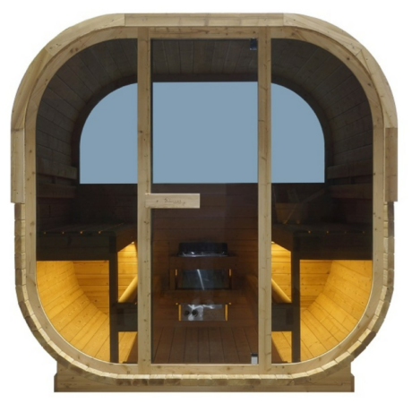 Външна сауна HANKO ,Термо Смърч