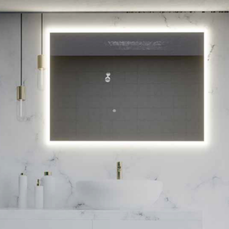 Огледало за баня с LED осветление MILETOS 60×80 KARAG