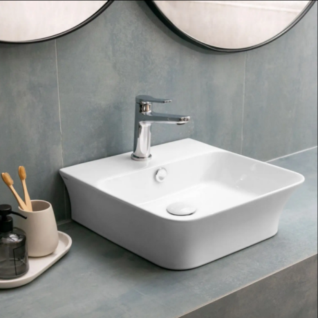 Мивка за монтаж върху плот 41×41.5 LT 2257 KARAG