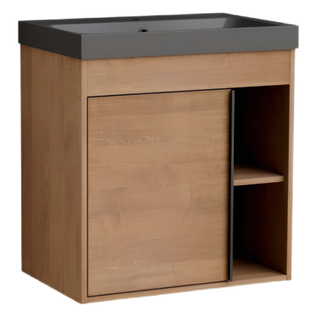 Долен PVC конзолен шкаф за баня DI LEGNO 5940