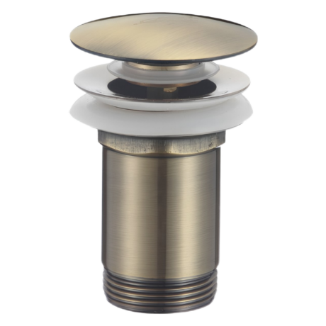 Клик сифон за мивка с преливник 707 / 706G БРОНЗ