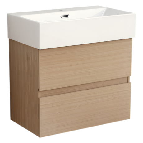 Долен конзолен шкаф за баня  COMPACT 5846 + Умивалник 6036W