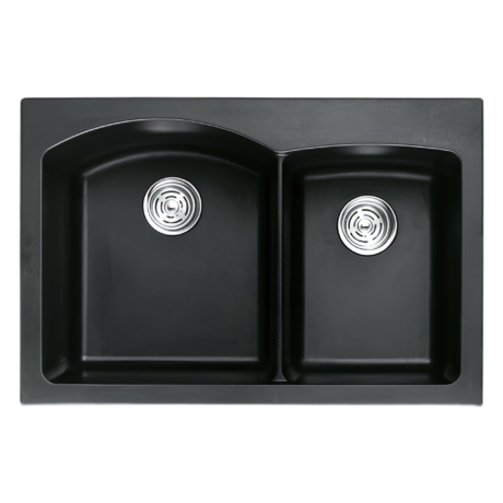 Гранитна мивка ICGS 8401 BLACK