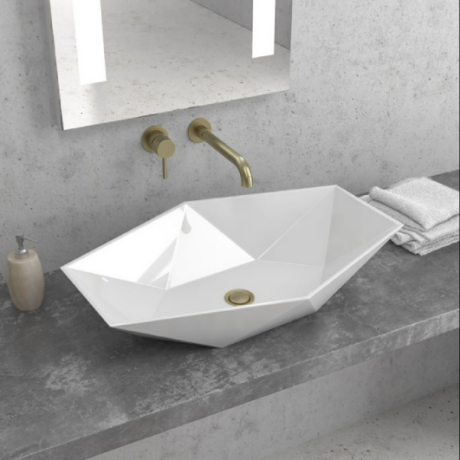 Умивалник за монтаж върху плот 64×41.5 LT 1139 KARAG