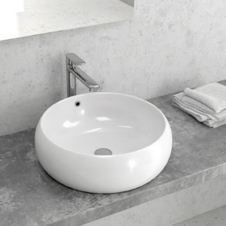 Умивалник за монтаж върху плот 44.5×39.5 LT 3104 KARAG