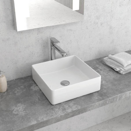 Мивка върху плот 36х36х11см KARAG LT 2179-S