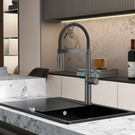 Кухненски смесител ICF 7169184GG gun grey