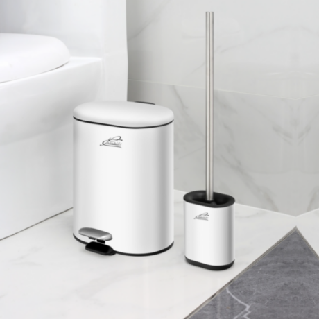 Тоалетно кошче за баня ICA 8355W бял мат