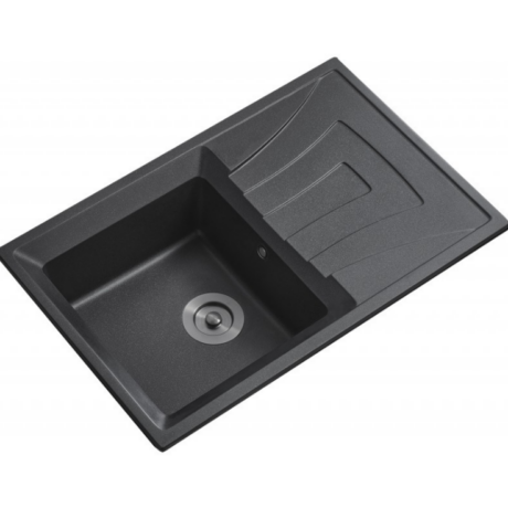 Гранитна мивка ICGS 8104 BLACK