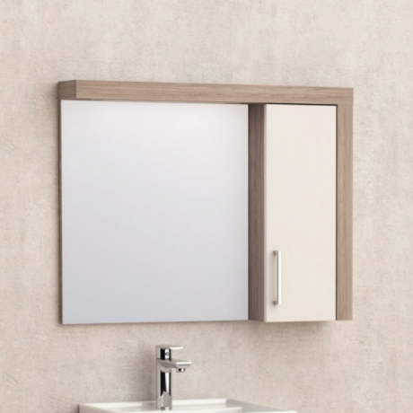 Горен PVC шкаф с огледало ICMC 7513-60