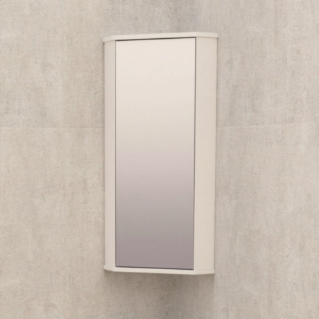 Горен ъглов огледален шкаф с огледало и осветление на пантите ICMC 1030-30 NEW