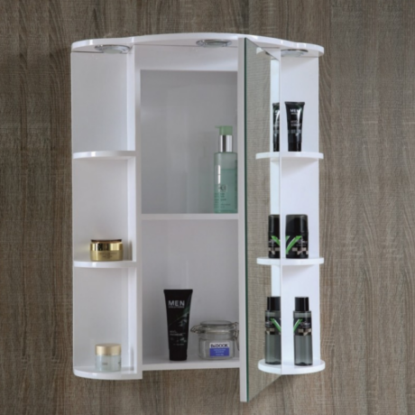 Горен огледален PVC шкаф за баня ICMC 2000-65