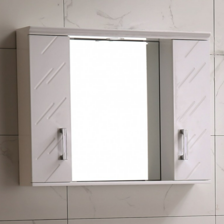 Огледален PVC шкаф с LED осветление ICMC 1055 - 70