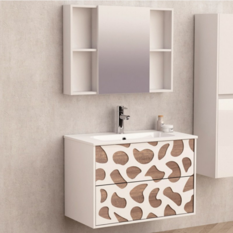 Комплект мебели за баня от PVC BG  8045+6014-80/ САРИНА 80-2