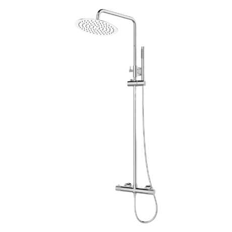 Душ система с термостатен смесител JOAN Brass Pattern 299P12-624A-BP ХРОМ KARAG