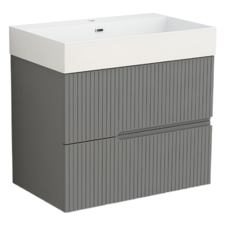 PVC шкаф за баня ELORIA 7056 GREY
