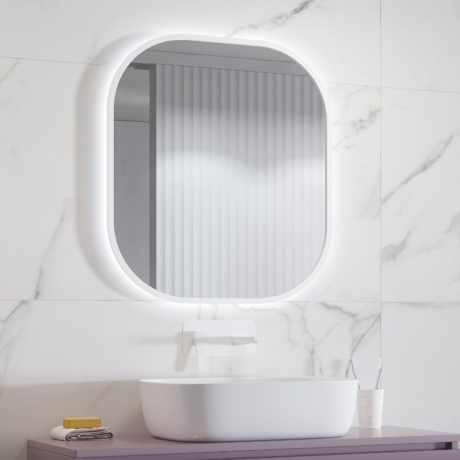 Oгледало за баня,LED осветление SHARON6070-W  KARAG