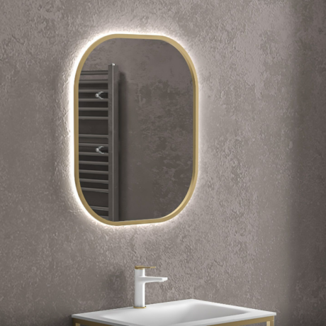 Oгледало за баня,LED осветление SHARON6070-G  KARAG