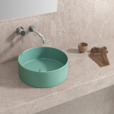 Умивалник за монтаж върху плот 35.5 x 35.5 x 12 cm см LT 3134-MGN02 KARAG