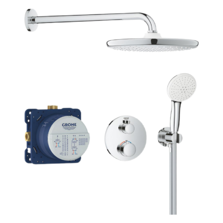 Термостатен комплект за вграждане за вана и душ Grohtherm 34872000 GROHE