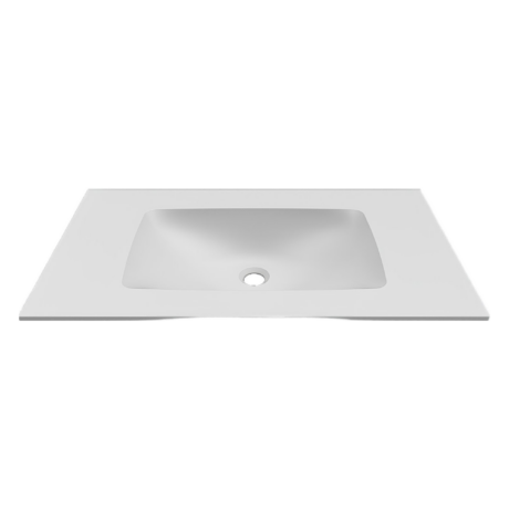 Умивалник за вграждане в мебел DECISO 80.5×46×12.3см BDDEC080WH KARAG