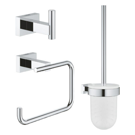 Аксесоари за баня комплект 3 в 1 Essentials Cube 40757001 GROHE