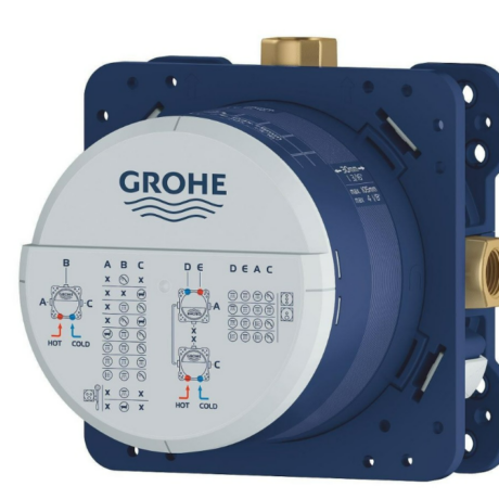 Универсално тяло за вграждане на смесител за душ/вана 35604000 GROHE Rapido SmartBox