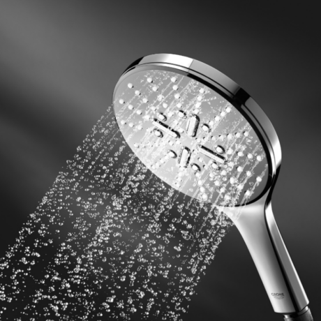 Ръчен душ с 3 функции/струи, за баня Rainshower SmartActive 150  26590000  GROHE