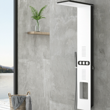 Хидромасажен душ панел BIANCO NERO TOUCH A7118  KARAG