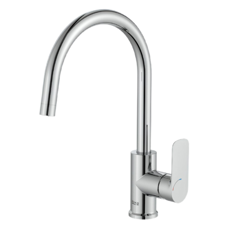 Смесител за кухненска мивка с въртящ се чучур ROCA Cala A5A846EC00 Хром
